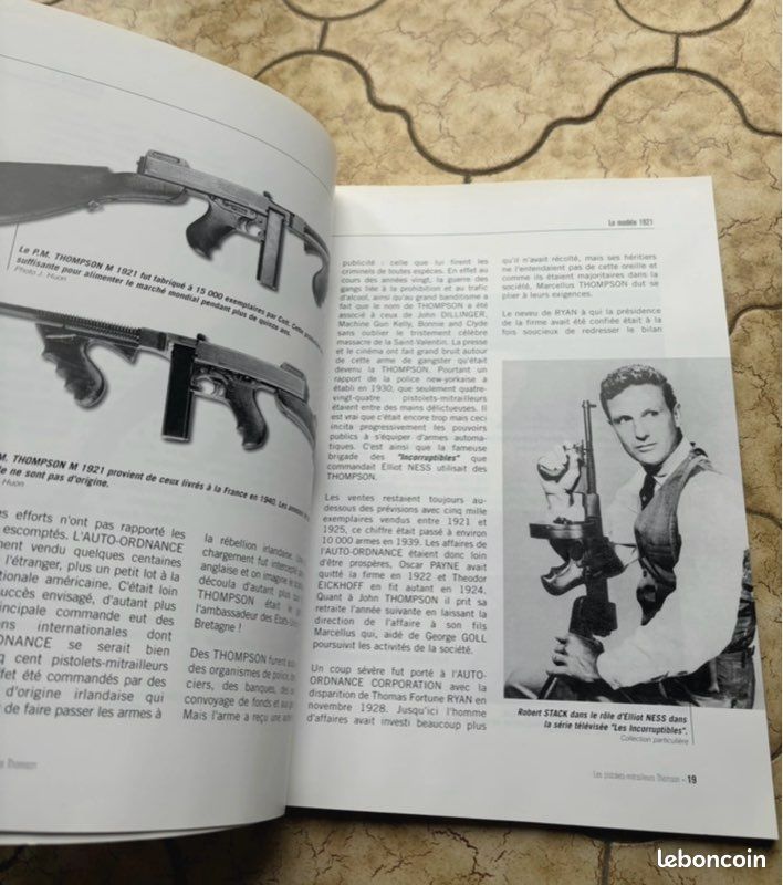 – Les pistolets-mitrailleurs Thompson – Jean Huon – militaria collection (image 3)
