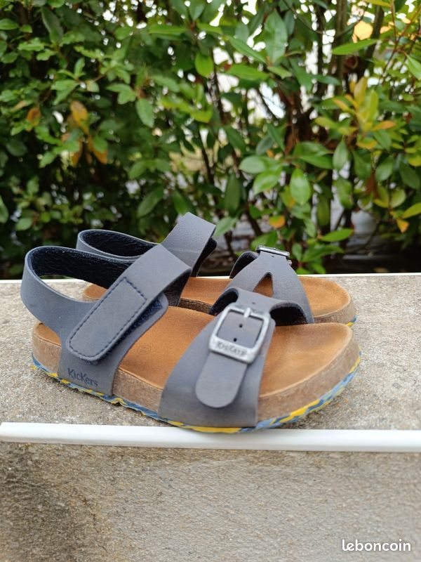 Paire de sandales kickers sunkro Navy Chaussures