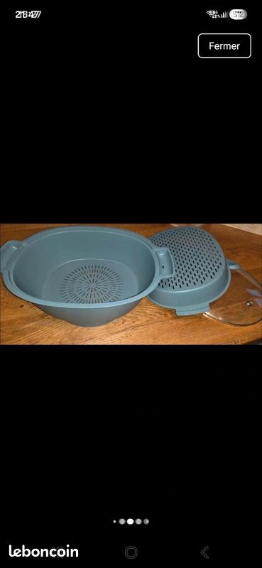 Compact cook. Le grand panier vapeur xxl et le petit compatible tout modèle (image 5)