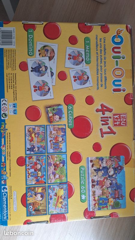 Puzzle, domino, memo, Cubes Oui-Oui (image 3)