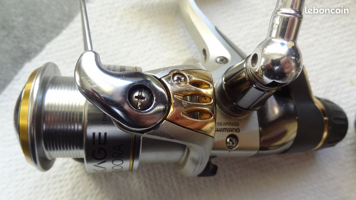Moulinet De Pêche Shimano 4000 FA EXAGE Avec Bobine Supplémentaire Offerte