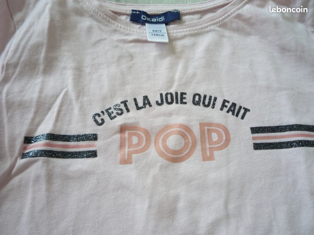 Tee-shirt okaidi 8 ans (image 2)