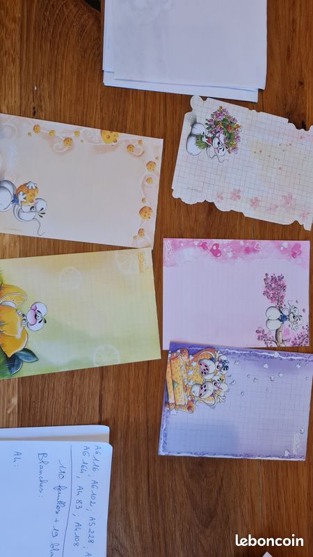 Lot 120 feuilles Diddl (image 10)