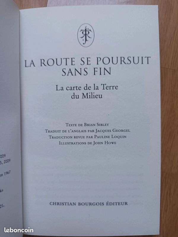 La Route se poursuit sans fin, Carte de la Terre du Milieu (image 5)