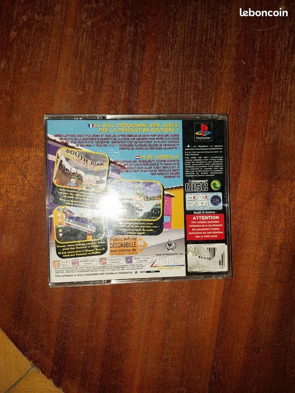 CD Playstation 1 South Park rallye ES (image 12)