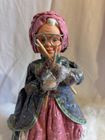 ancienne poupée grand mère au tricot figurine décorative Vintage