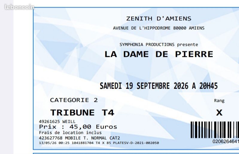 Billet de spectacle (image 1)