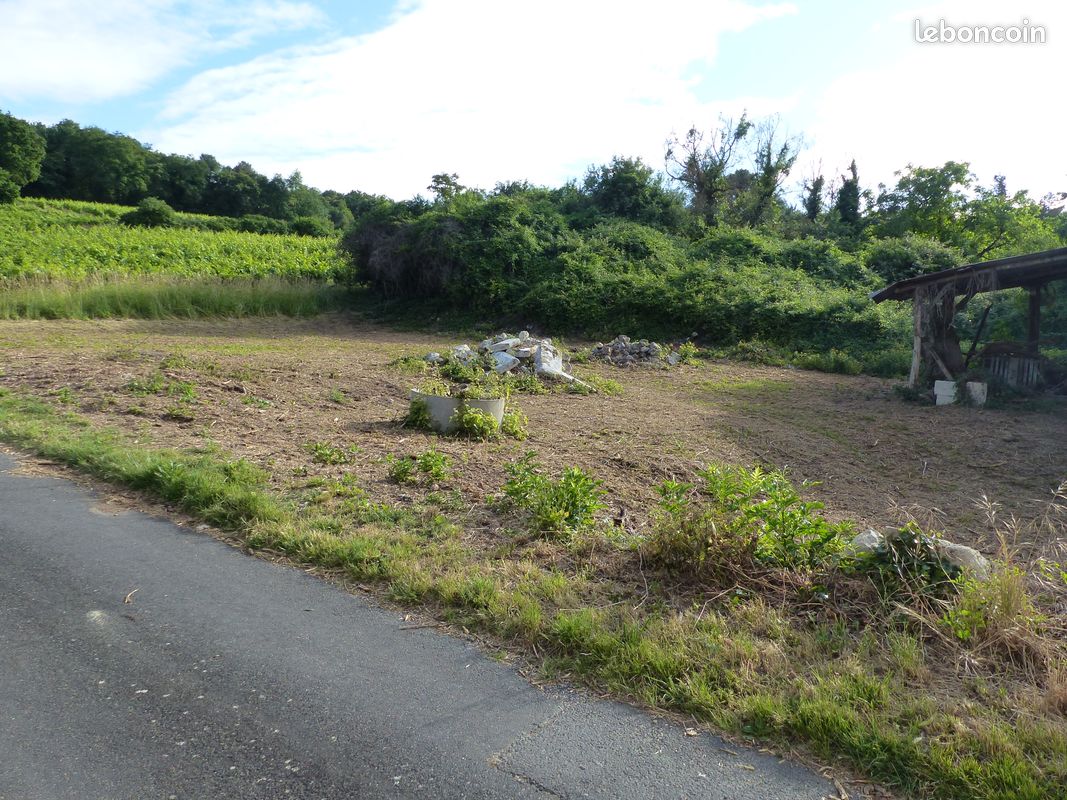 Terrain constructible chinon 550m2 · 48 000 €