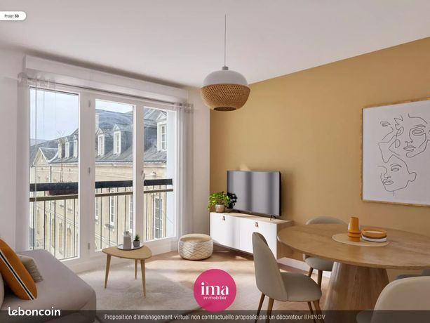 Appartement 3 pièces 55 m²