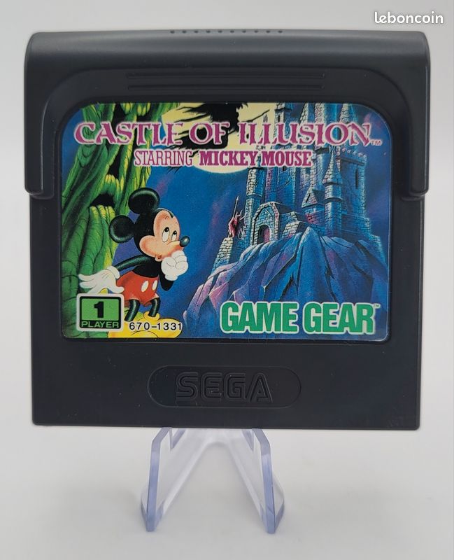 Mickey Mouse Land Of Illusion Sur Sega Game Gear, PAL, Boîte Et Notice, édition Collector