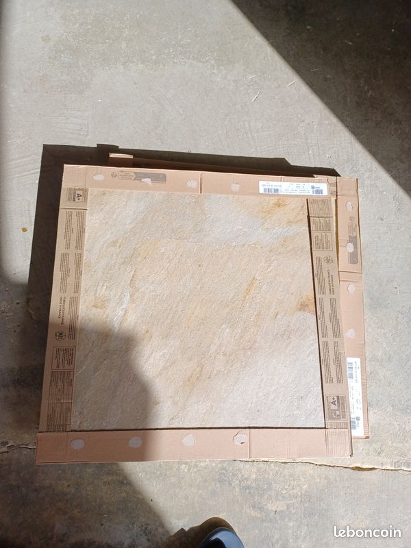 75 m de carreaux terrasse grès cérame 60x60 R11 zephyr gold neuf premier choix (image 6)