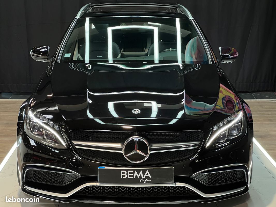 MERCEDES-BENZ C63S AMG Break V8 4.0 510cv | Toit ouvrant | Échappement sport | Pack carbone | (image 3)