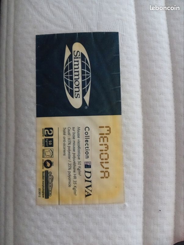 Matelas 160 x 200 excellent état (image 2)