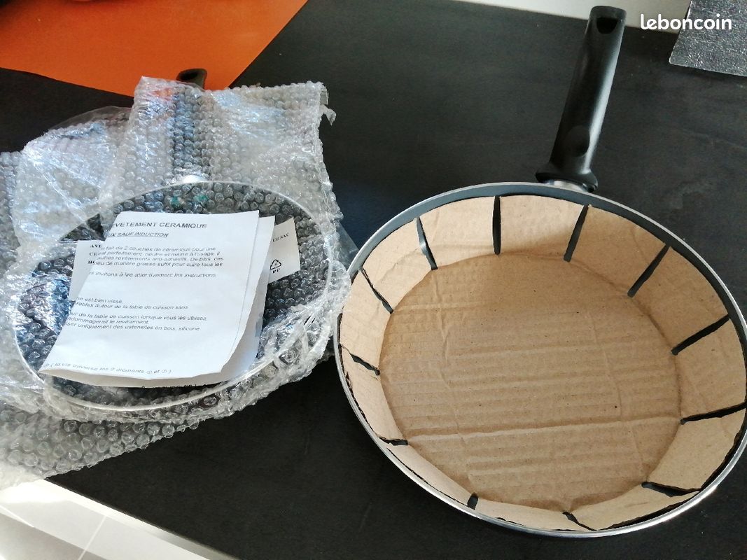 Lot de 2 poêles NEUVES céramiques (image 2)