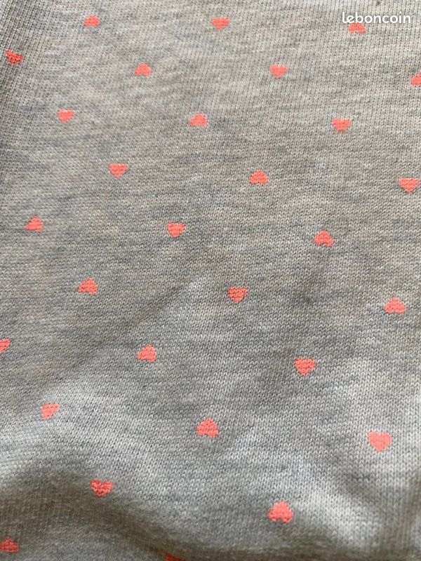 Robe petits cœurs H&M 6 ans (image 2)