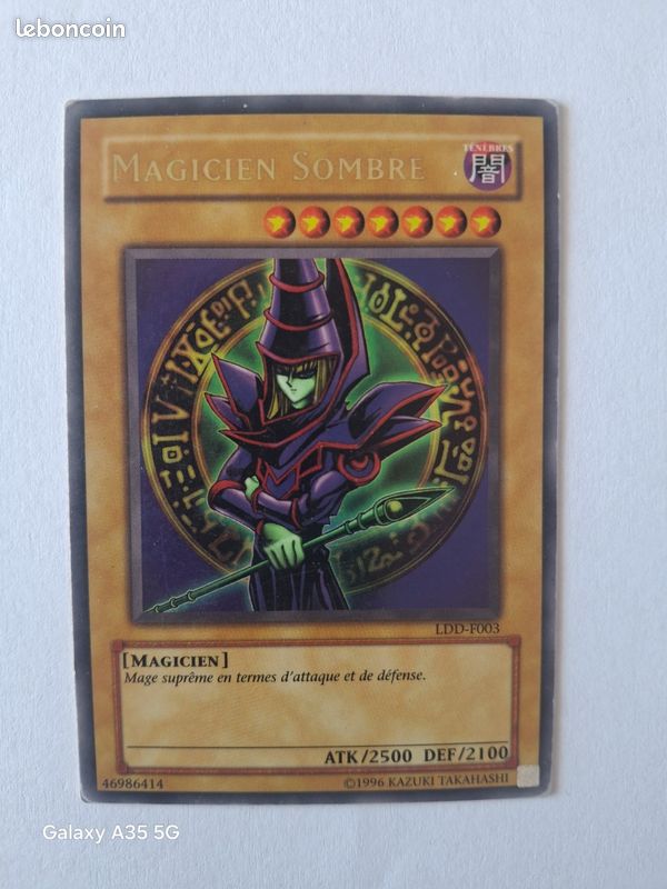 Carte Yu-Gi-Oh Magicien Sombre LDD-F003 (image 1)