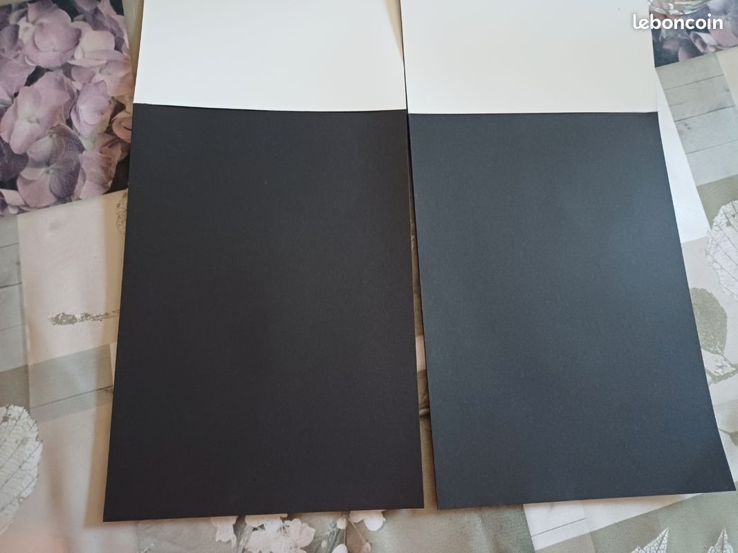 30 feuilles de papier noir (image 2)