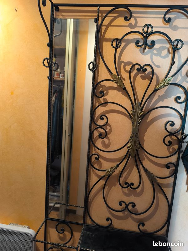 Porte manteau fer forgé (image 2)