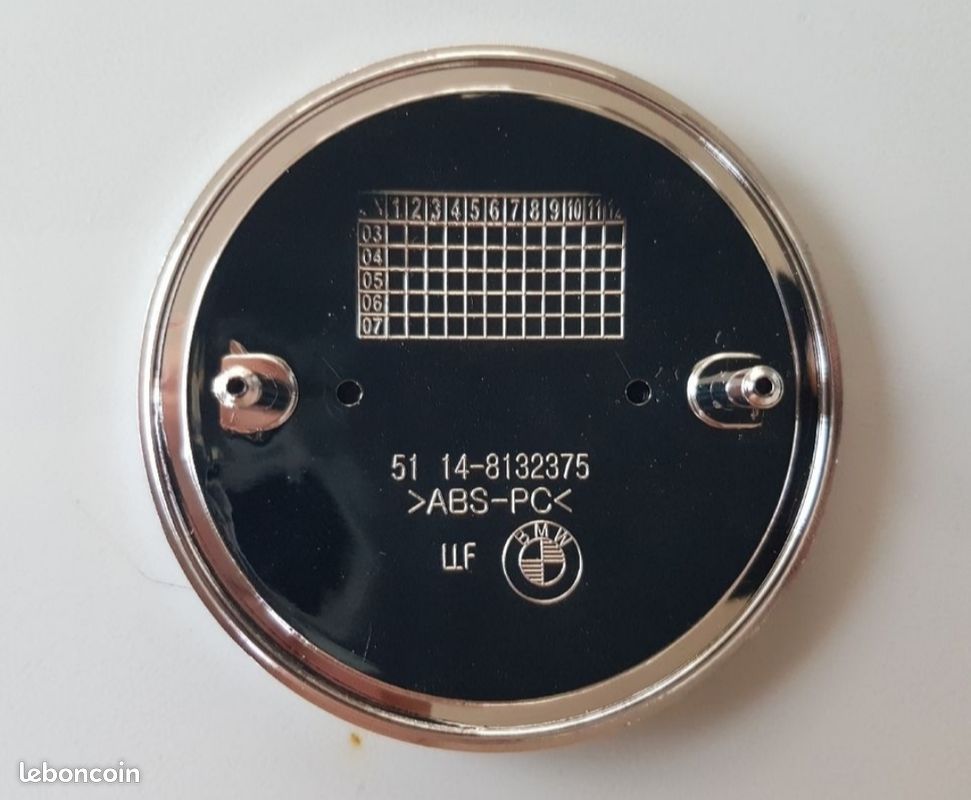 BMW - Logo De Capot / Coffre - 82mm NOIR- Emblème / Insigne / Badge GDM - Foto 10