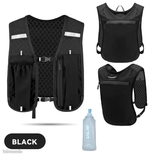Gilet De Course / Gilet D'hydratation – Gilet Porte-bouteille, Confort Extrême. HYSTRIDE