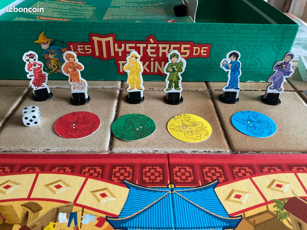 Jeu Les Mystères De Pékin - Lansay, 2015, Complet - Occasion, Pour Enfants 8-11 Ans, Enquête