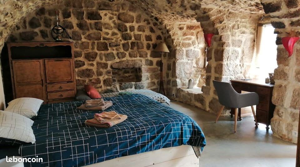 Gîte de Groupe, Maison Ardéchoise piscine & cheminée LE PAS SAGE AU TRIBLE GLUIRAS (15p) (image 5)