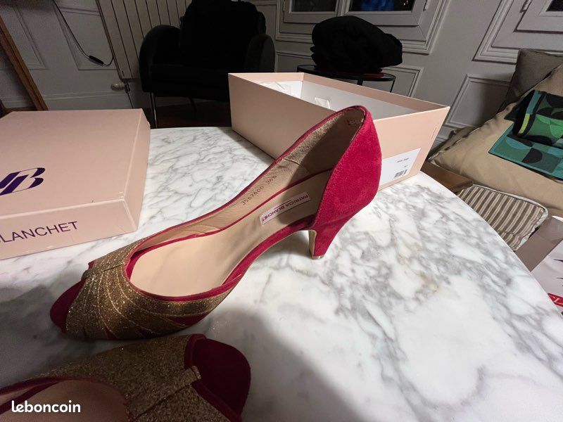 Patricia Blanchet Escarpin Talon Cm Escarpins Femme Noir Escarpins - Main Image