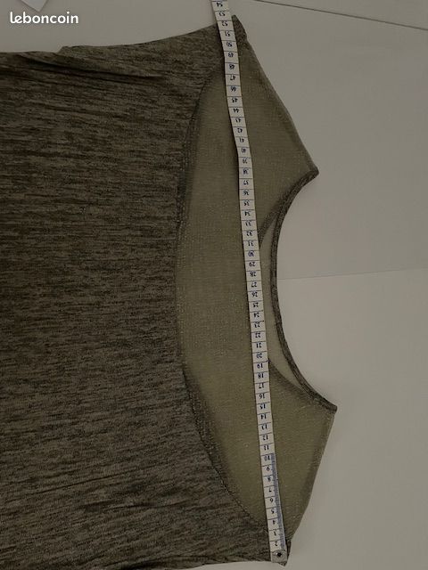 Tee shirt vert brillant Promod - Taille XS (image 8)