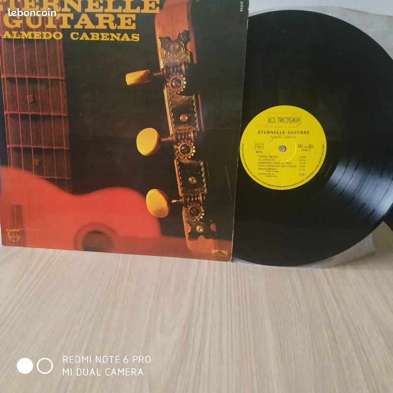 Disque Vinyle 33 tours - Almedo Cabenas - Eternelle Guitare (image 1)