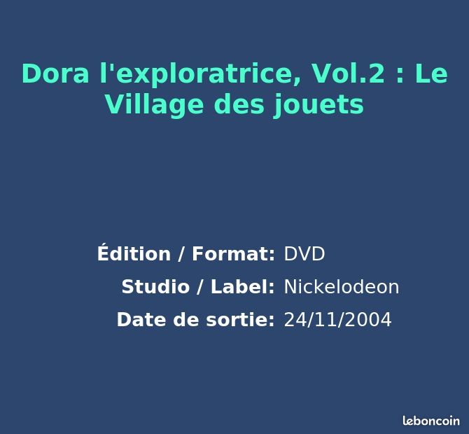 Dora l'exploratrice, Vol.2 : Le Village des jouets (image 2)