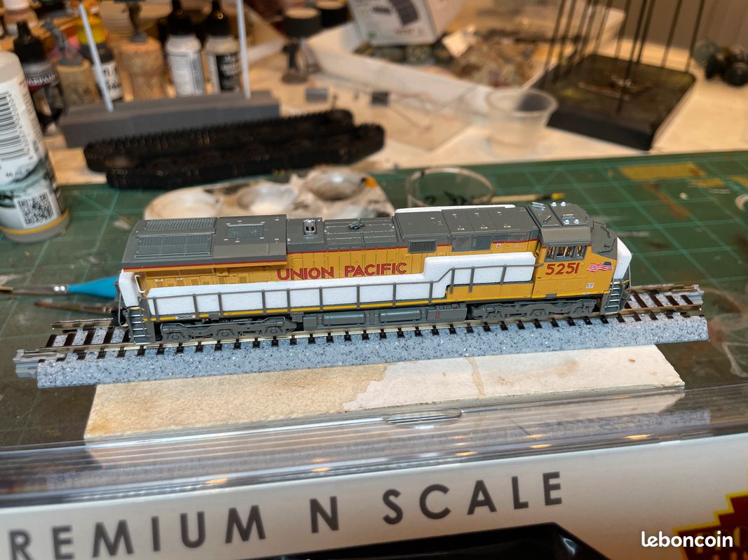 LOCOMOTIVE RIVAROSSI ÉCHELLE H0 3975 Union Pacific rare EUR 179,79