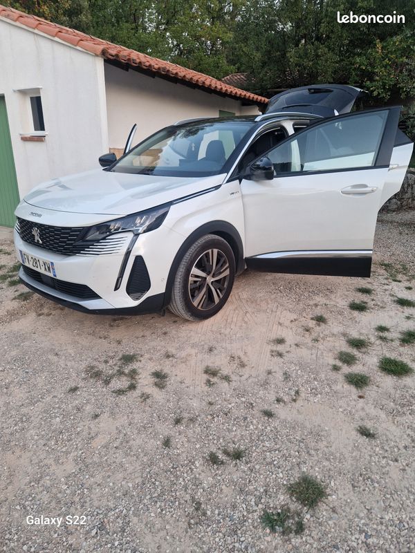 Peugeot 3008 Hybrid 225 ch - 2021 boite automatique EAT8 hybrid rechargeable (image 1)