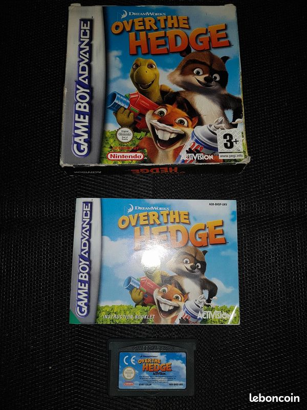 Jeu Nintendo Gameboy Advance Over The Hedge (complet mais manque cale en carton) (image 1)