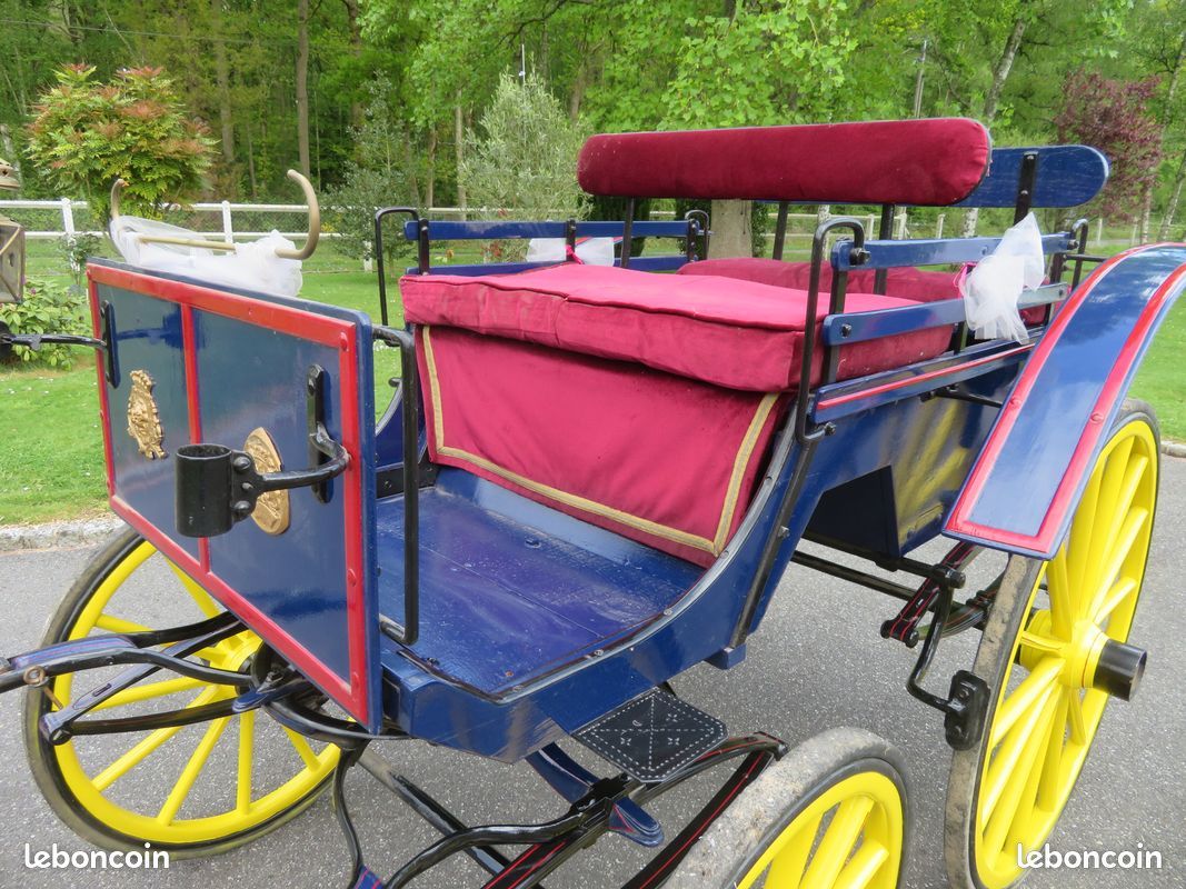 Très belle calèche ou carriole ou tonneau 4 roues achetée à Cheverny (image 9)