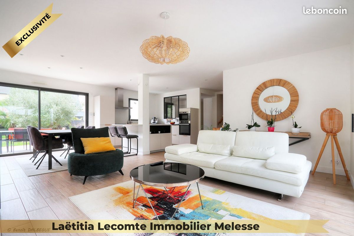Maison 6 pièces 132 m² · à Melesse · 132 m² · 462 900 €