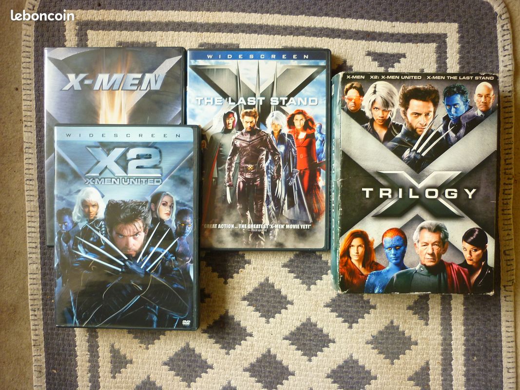Coffret Trilogy X-Men (en anglais) (image 1)