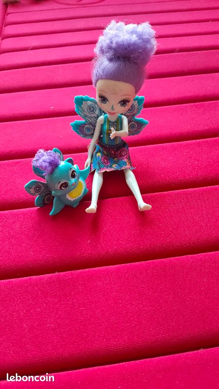 Lot 7 Enchantimals poupée + animal (image 1)