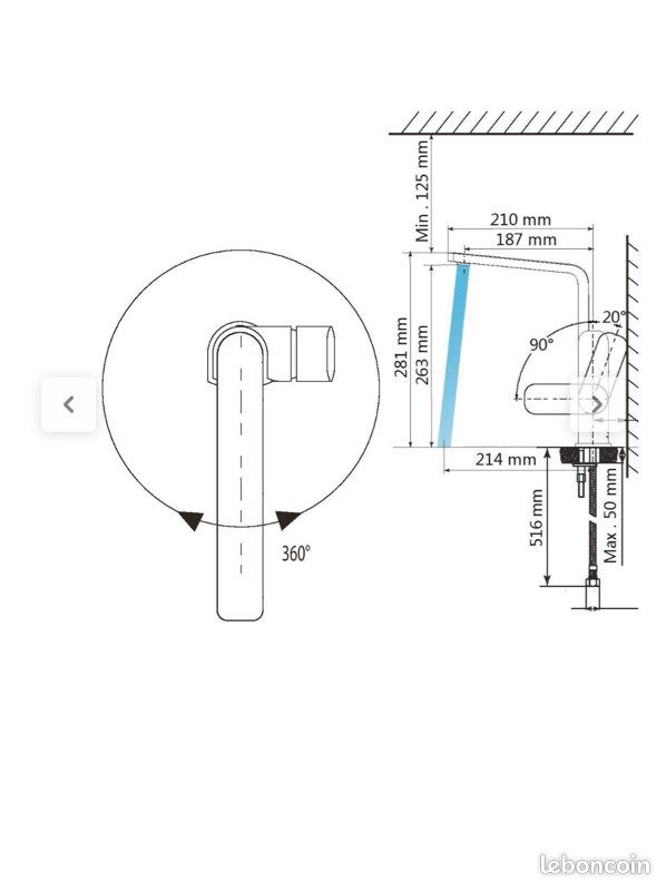 Mitigeur cuisine (image 3)