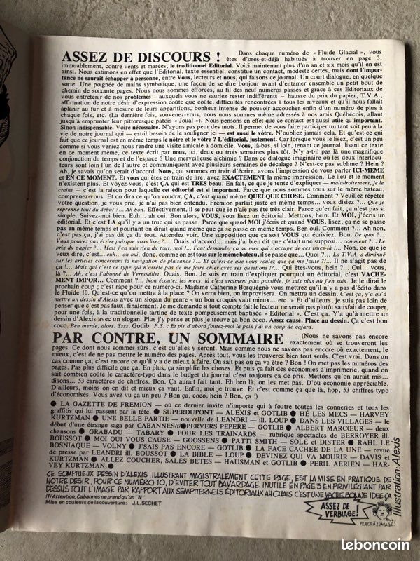 Magazine Fluide glacial numéro 10 1977 (image 5)