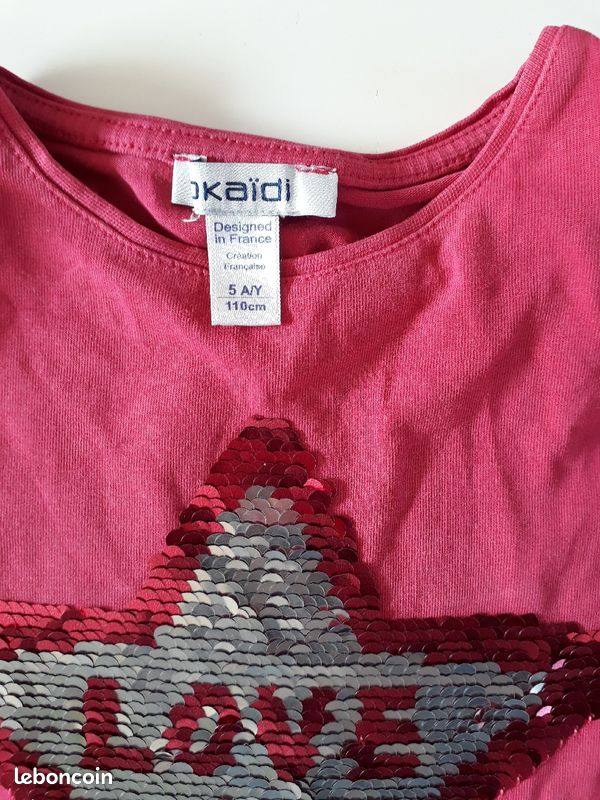 Top sequin 4-5 ans (image 3)