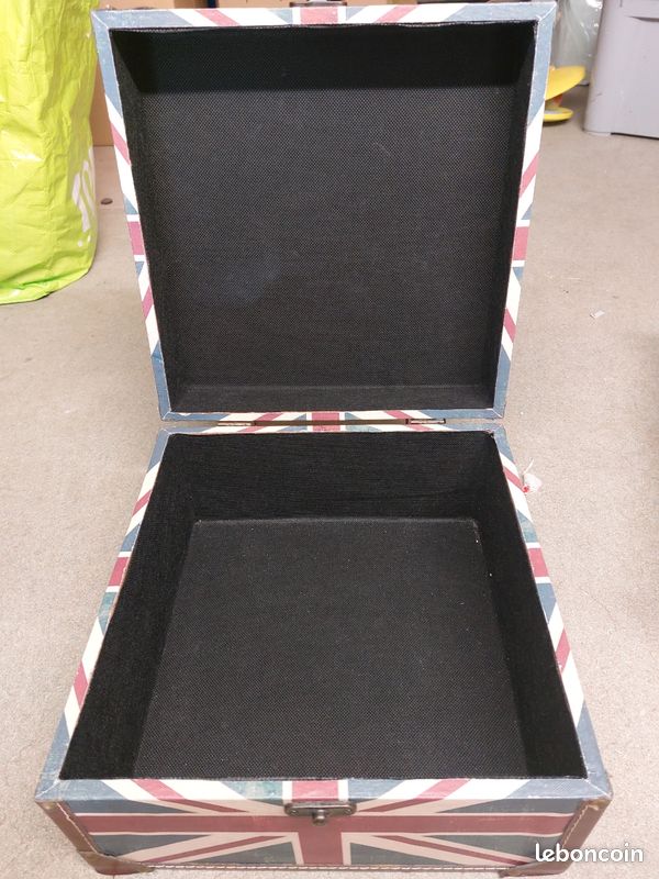 MNVTSKOP 1 Boîte De Rangement Pliable Avec Motif Drapeau Et