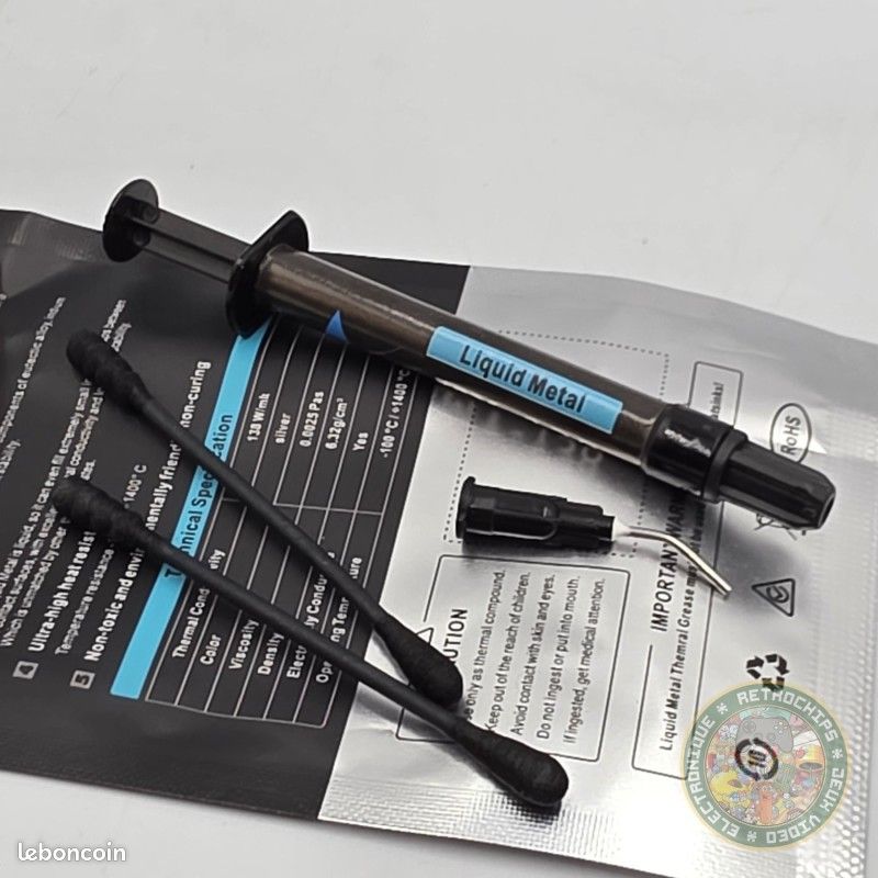 Liquide Pate Thermique Metal pour PS5 [NEUF] – Envoi 24/48h (image 2)