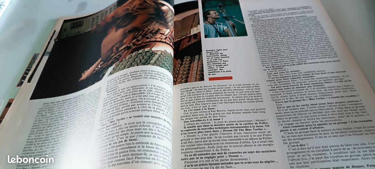 Magazine Musicien Sting (image 5)