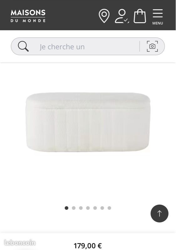 Coffre de lit maison du monde (image 3)