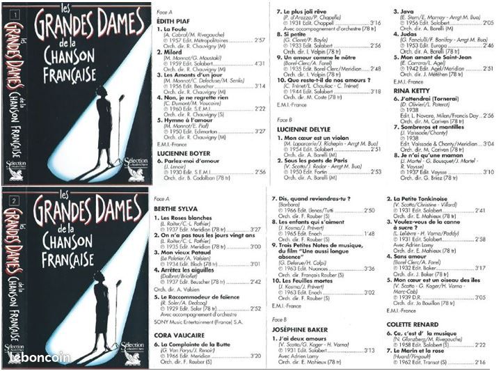 Les Grandes Dames de la chanson Française (image 1)