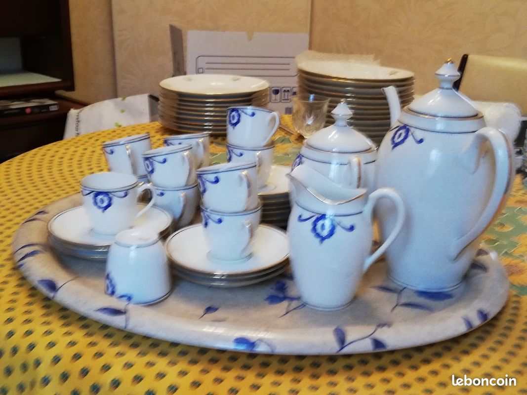 Service porcelaine limoges paillet (image 1)