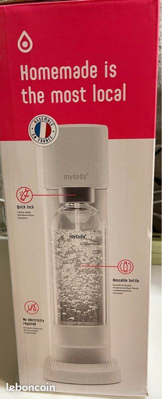 Machine à gazéifier Mysoda neuve sous garantie avec facture (image 3)