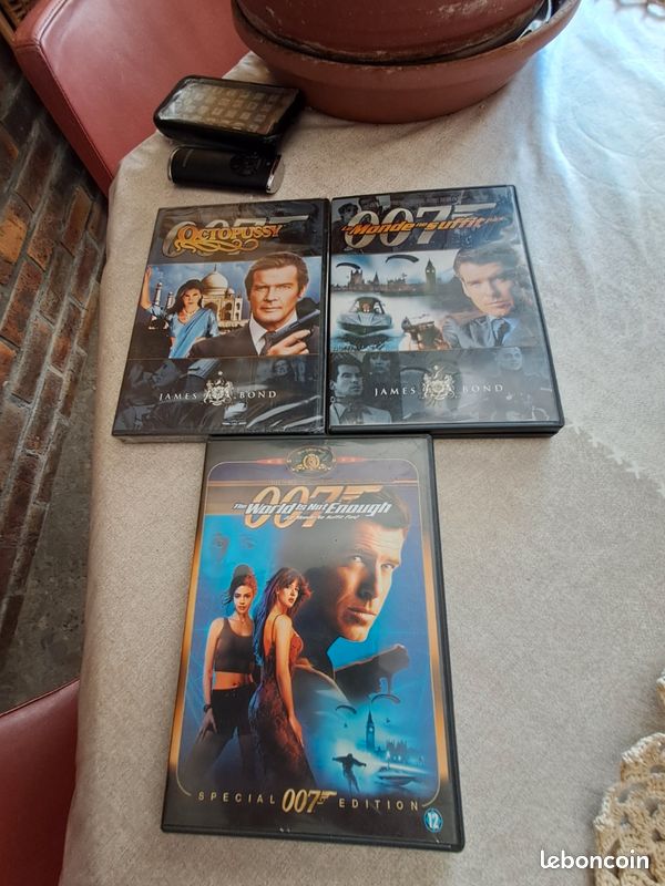 3 dvd james bond 007 (image 2)