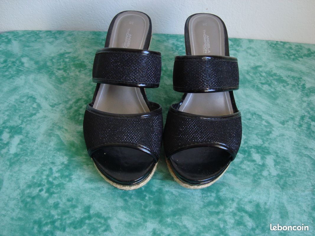 Nus pieds noir (image 1)