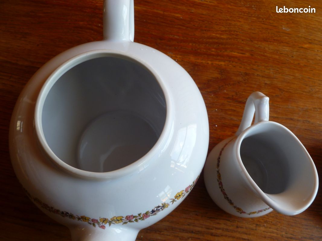 Ensemble théière plus pot à lait (image 3)